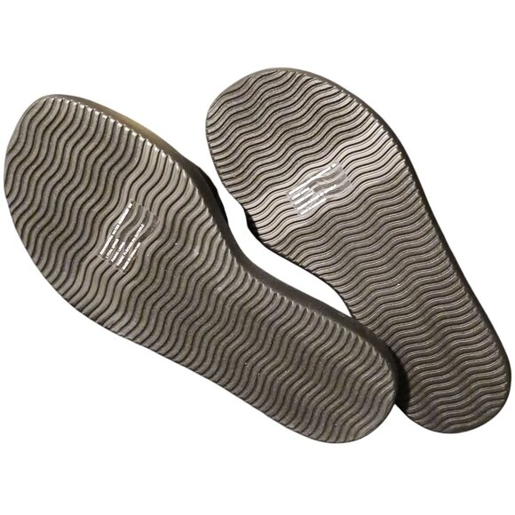 Aqua College Womens Simona Open Toe Pool Slides in Black, Size 9, Waterproof‎ - Picture 5 of 7